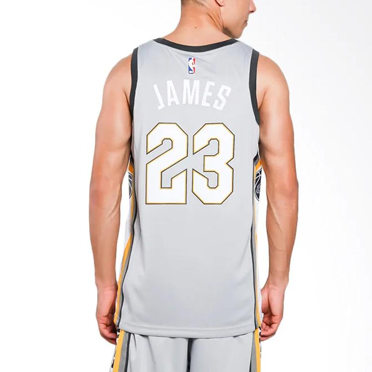 Nike Basketball Jersey Men's Gray 912087-007