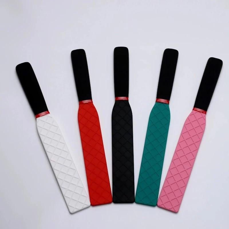 23 Centimetre Silicone High Quality Spanking Whip  Fantasy Fetish Paddles