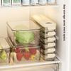 1/2/3 Layers Household Food-Grade Dumpling Container With Lid Freezer Fresh-Keeping Box Refrigerator Storage Box