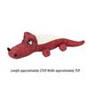 Peluche Bulldog Francese con Palla Squeaky e Giocattolo con Corda per Gatti e Gattini - Resistente al Morso, Design Cartoon Frutta