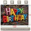 Party Backdrop Flat Letters Graffiti Style Decorating Homes Bars Cafes Restaurants Celebration Photo Booth Party Decor