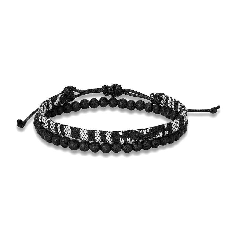 

JYL TS Bracelet Unisex Elastic Minimalist Versatile Boosts Charm & Balance TTB-0535 палена темно-коричневого кольору