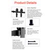 6.6ft Barn Door Hardware Kit Heavy Duty Sliding Barn Door Silent Track Rail Kit Easy To Install