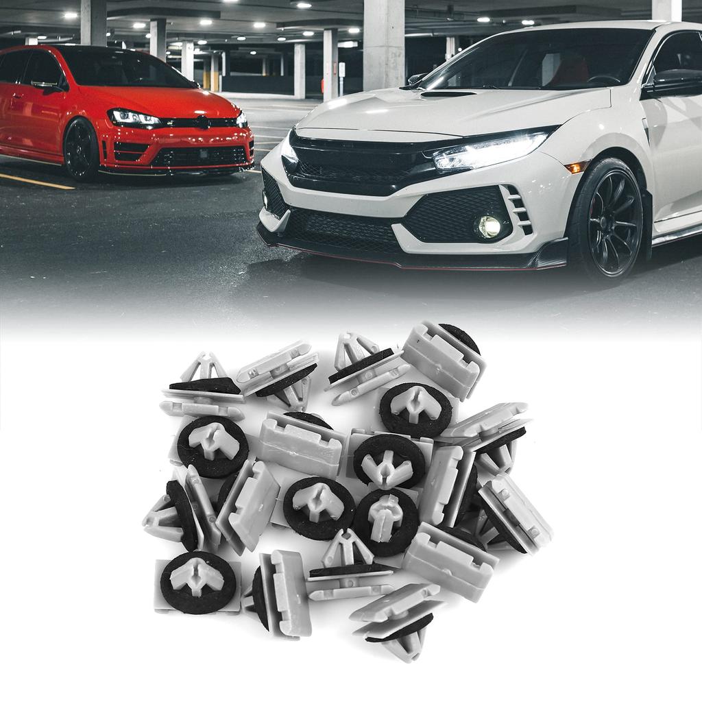 uxcell 20pcs Plastic Rivet Bumper Fender Fastener Clip for Jeep Cherokee WK2 68172491AA
