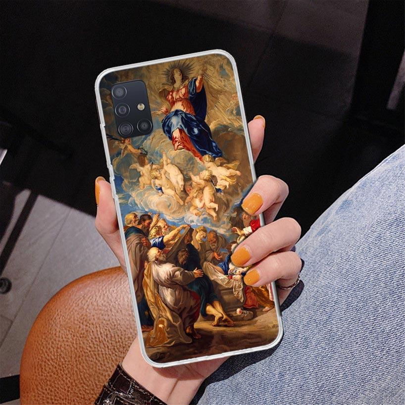 Renaissance Art Painting Phone Case For Samsung Galaxy A52 A32 A22 A12 A51 A31 A50S A30S A20S A10S Note 20 Ultra 10 Plus S10 A72