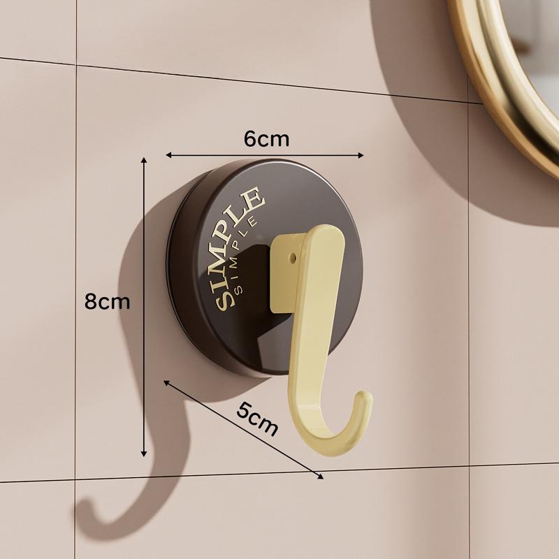 

Vacuum Suction Cup Hook High Value Wall Adhesive Hook Washable Removable No Punching Non-marking Suction Cup Hook