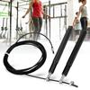 Adult Aluminium Alloy Rope Jumprope Steel Wire Bearing Fitness Sport Equipmentblack