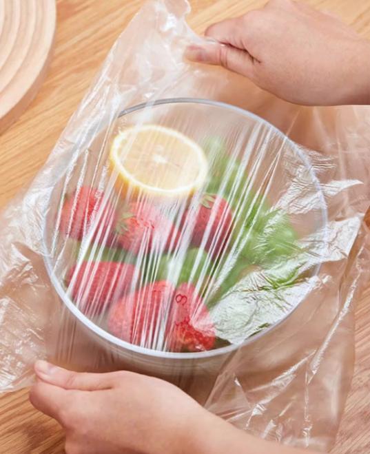 Household disposable vest fresh-keeping bag and tote bag