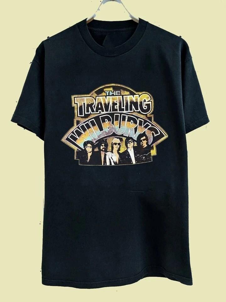 TRAVELING WILBURYS Band Country Music TOUR  Size S-5XL BL1651 Unisex T-Shirt XXXXL