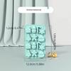 Christmas Silicone Chocolate Molds Candy Baking Moulds Handmade Snowflake Snowman Xmas Tree Gingerbread Man Santa Claus Mold