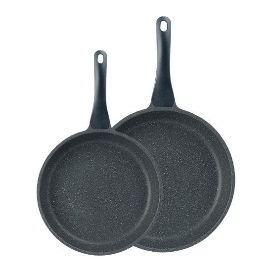 

Литой алюминий Thermoad Набор из 2 сковородок / Серый