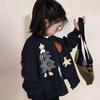 Girls' Stylish Korean-Style Printed Jacket for Spring/Autumn 2026