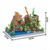 KNEW BUILT DIY Unique Capybara Pen Holder Micro Mini Building Block Toy-Ideal for Kids' EntertainmentHoliday GiftStudent Use