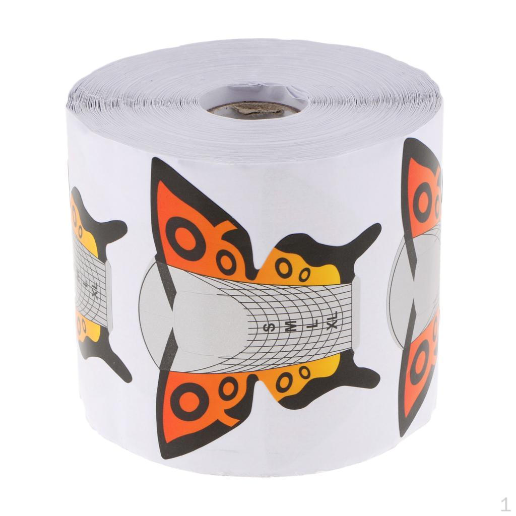 

Nail Extension Guide Sticker Polish DIY Stencil Kit 500pc
