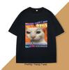 2026Funny Cat Skiddy Syndrome T-shirt for Cat T-shirt Ugly and Stupid T-shirt A Gift for Cat Lovers Streetwear