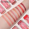 O.TW O.O Makeup Lipstick 3 In 1 Blush Eyeshadow Palette Waterproof Matte Cheek Lips Eyes Fashion Lip Cosmetics, 1 Piece