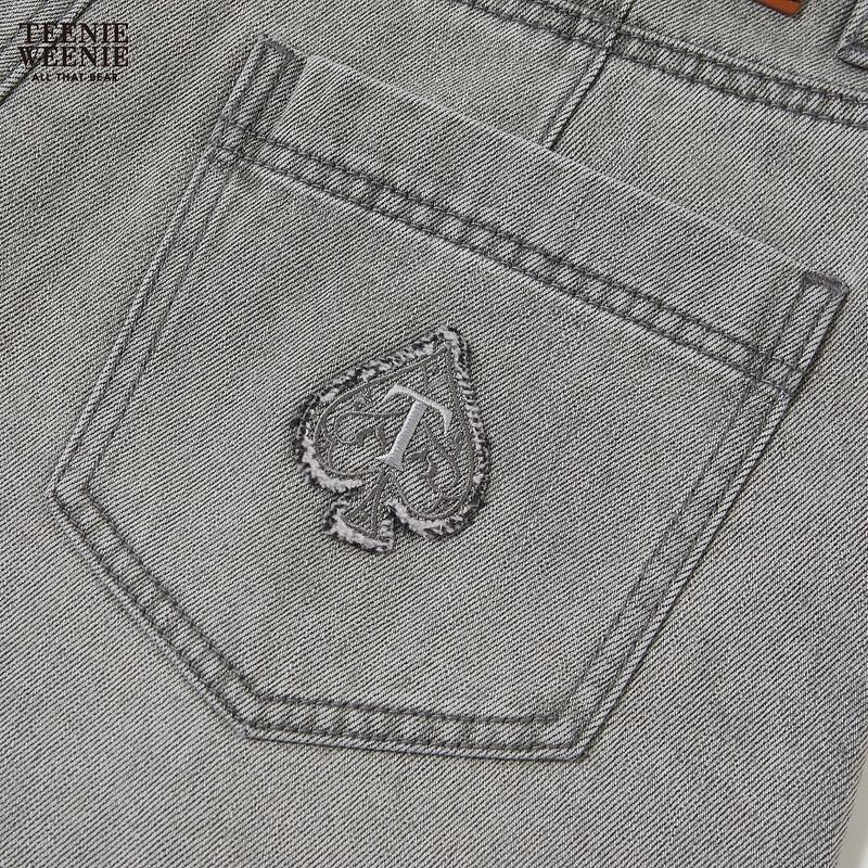 Teenie Weenie Women's Cartoon Bear Denim Shorts