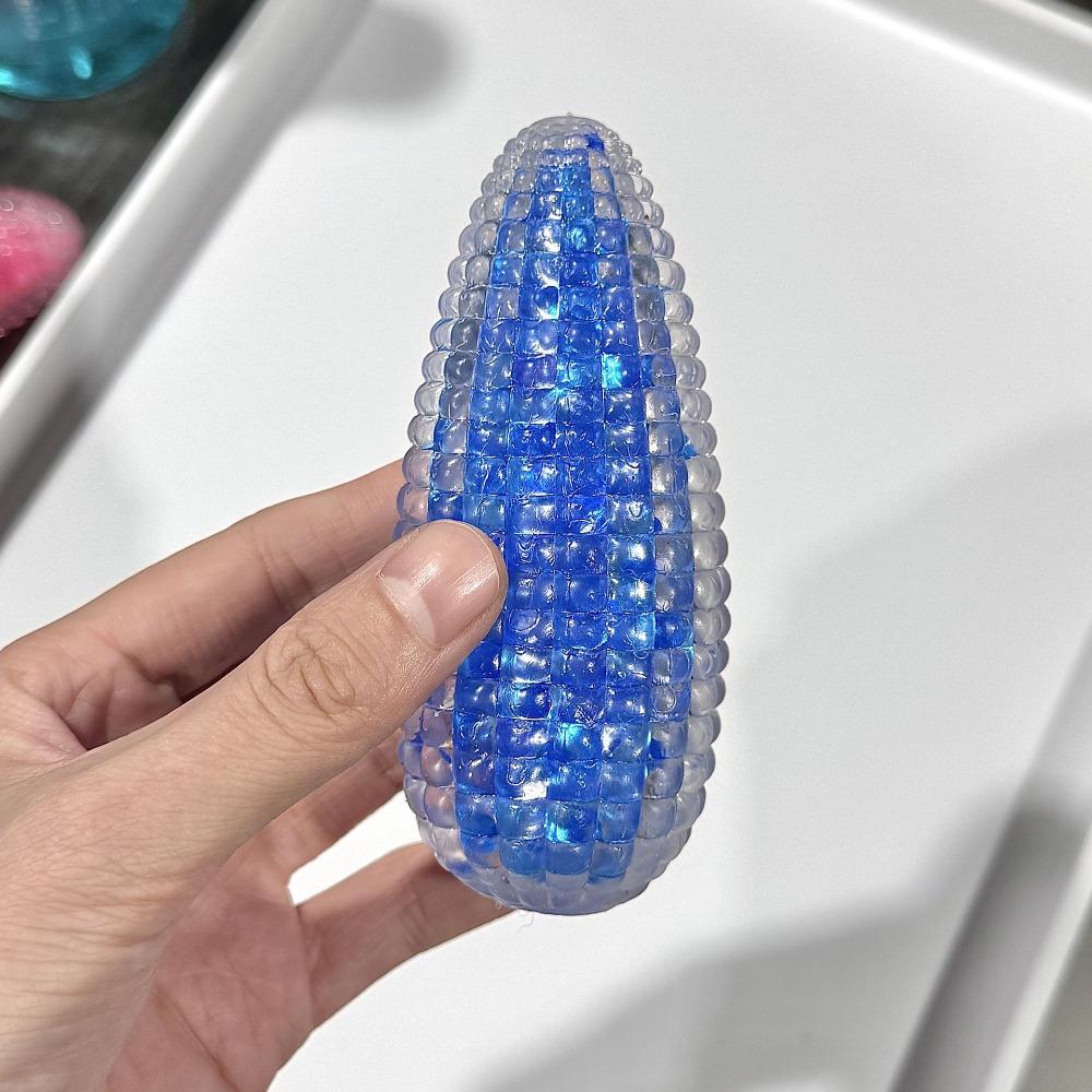 Cute Colorful Slow Rising Sticky Pearl Simulation Elastic Slow Rebound Pearls Toy Super Soft Portable Pearls Squeeze Toy Kids