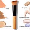 Pinceau de Maquillage Applicateur Beauté Faciale Poudre Blush Ombre à Paupières Fond de Teint en Bois