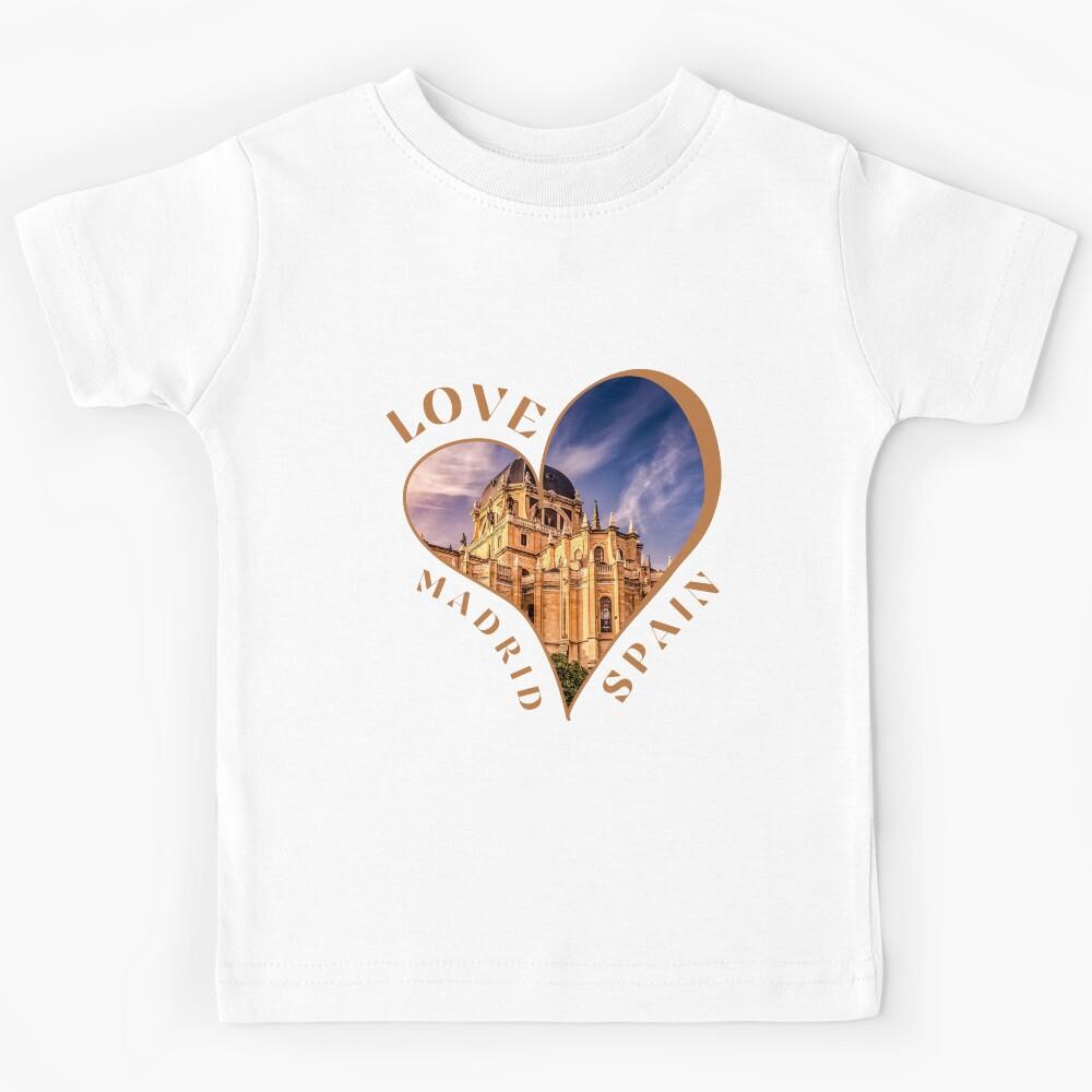 Love Madrid Spain Kids T-Shirt 170