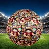 One Piece Print Size 5 Soccer Ball, PU Wear Resistant Football for Match Training and Daily Practice, Birthday Gift for Soccer Fans