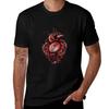 Steampunk Heart Tshirt Casual Loose Fit Short Sleeve Tshirt