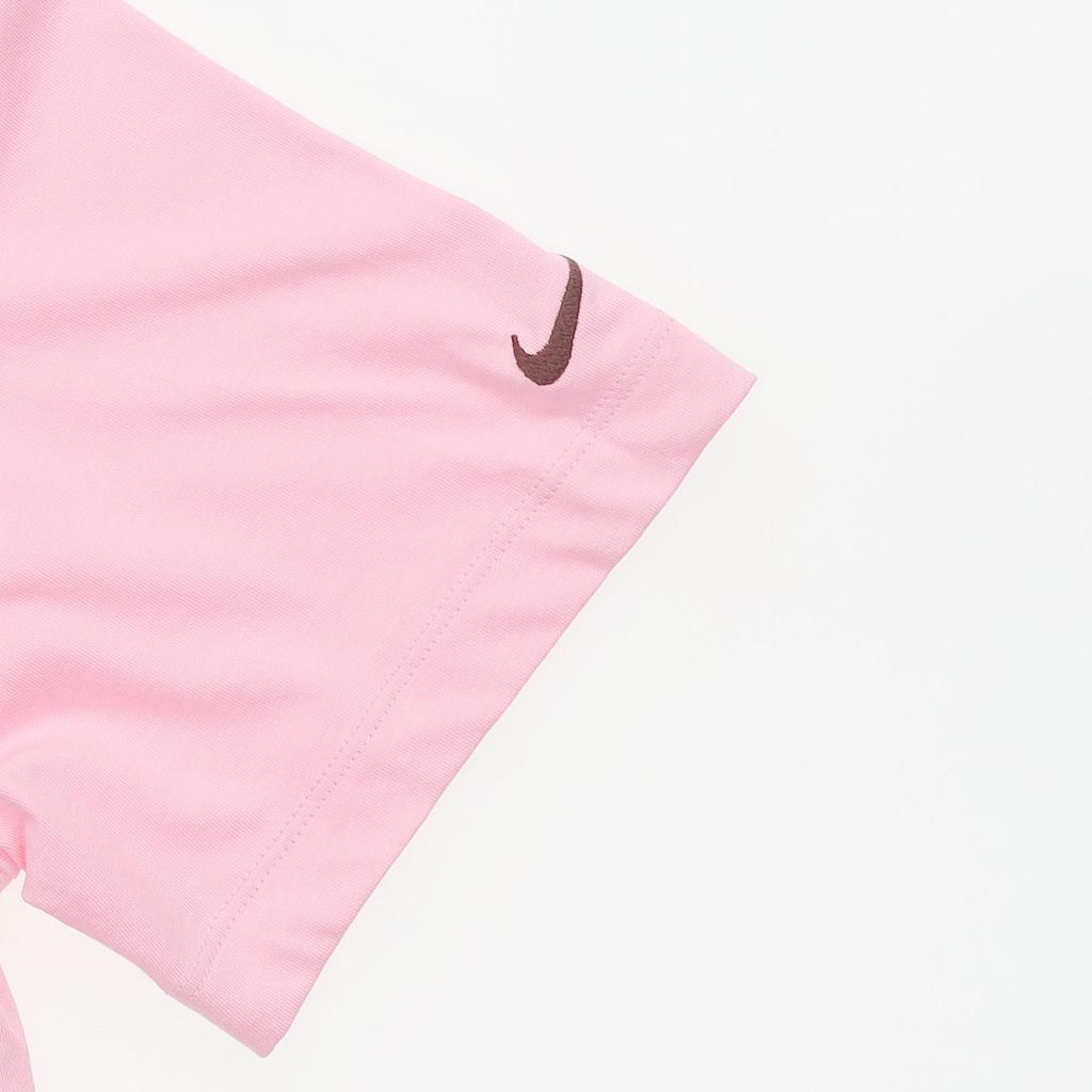 New Nike Sportswear Drop Shoulder Sleeve T Shirt Women's Medium Soft Pink FJ7714-690