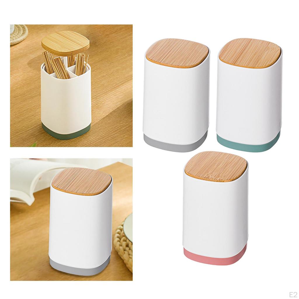 Compact Toothpick Storage Container for Kitchen and Dining