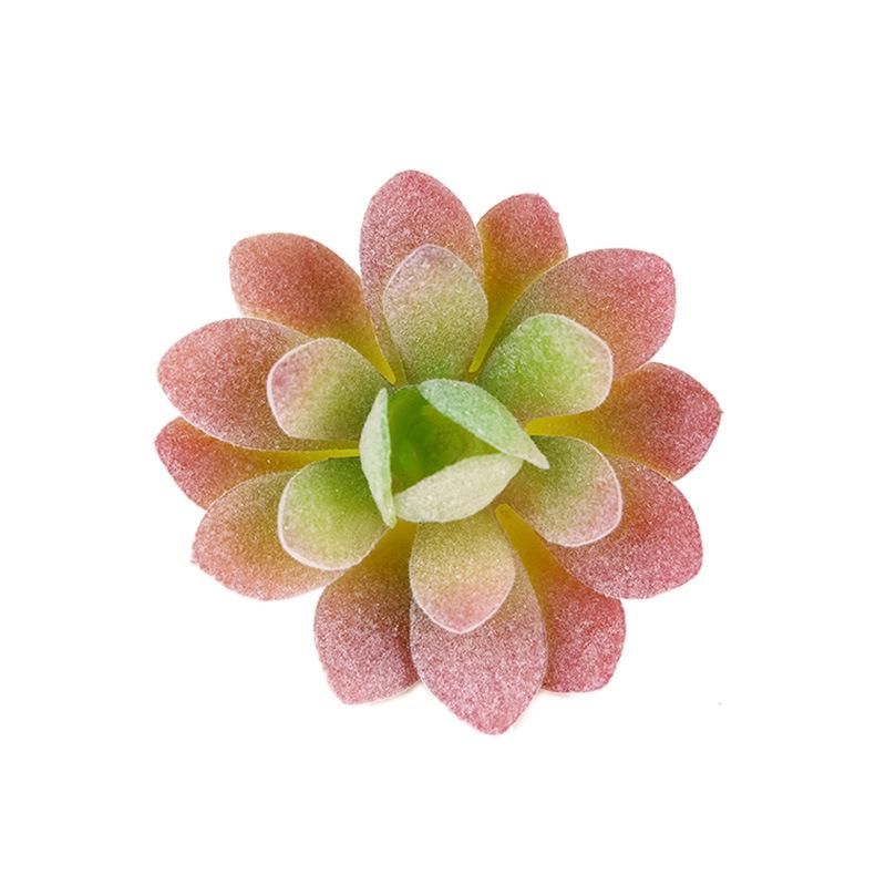Diy Simulated Succulent Plant Hair Planting, Mini Fake Succulent Bonsai With Flowers, More Than 20 Styles Of Bn1