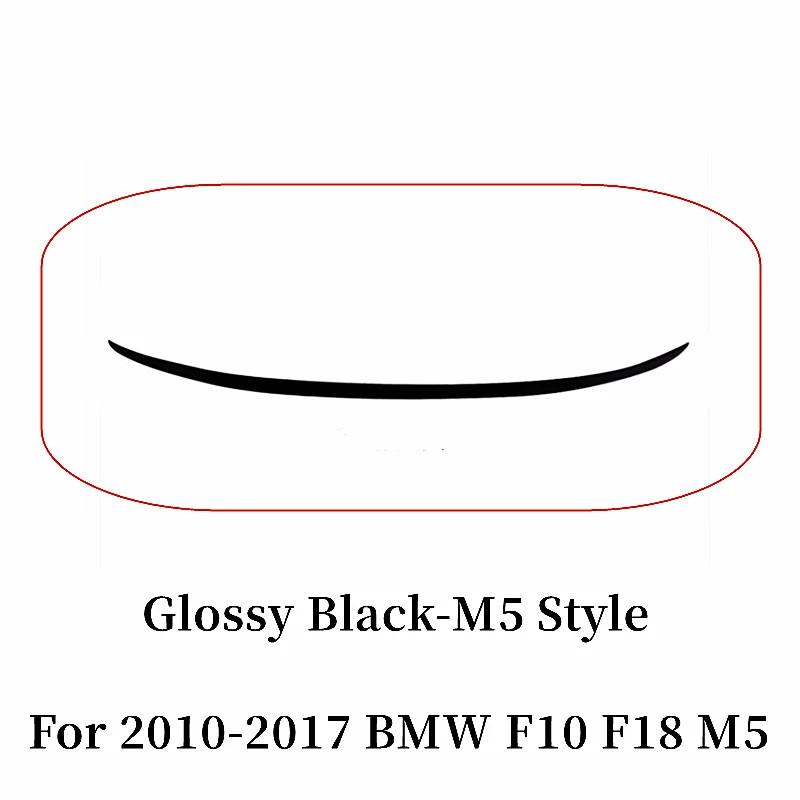 För BMW 5-serien F10 F18 M5 520i 525i 528i 530i 530i M4 M5 MP PSM Stil Bakre Bagagelucka Bil Spoiler Vingar Tuning Tillbehör Del