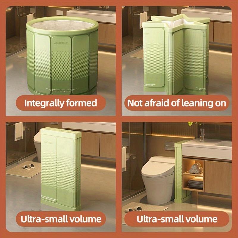 Portable Foldable Bathtub Strong Insulation, No Installation Required, Ideal for Home & Pool Use, Versatile for Ice & Hot Soaks