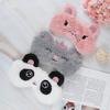 Women Plush Eye Mask White Panda Blindfold Eye Patch Eyeshade Sleep Mask Gift