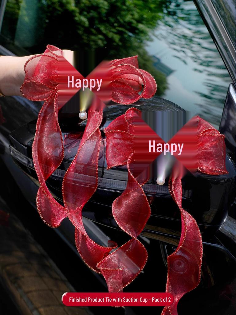 Wedding Car Decoration Floral Set for Handles and Dowry Car