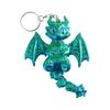 Unique 3D Printed Western Dragon Toy Keychain With Movable Joints For Play And Display Keyring Accessories