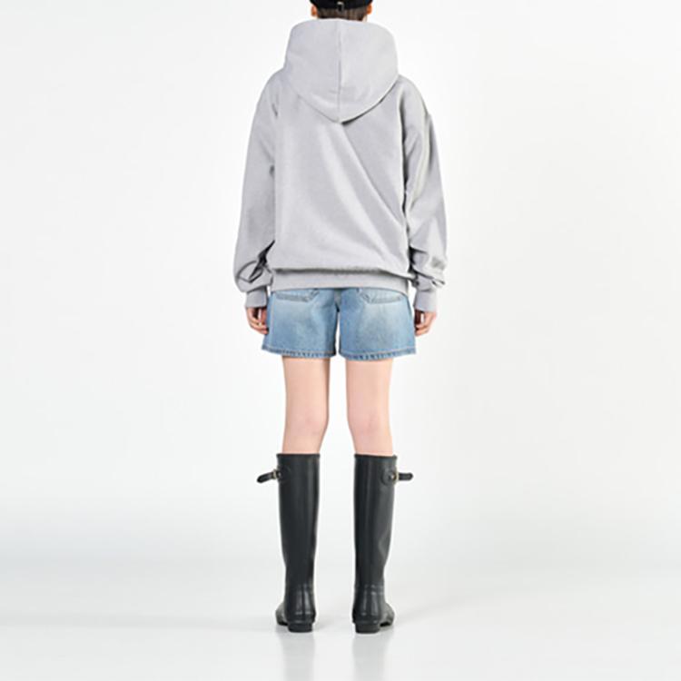 Acme De La Vie Adlv × Lisa Sweatshirts Unisex Gray Hooded Moderate Regular ADLV-22SS-HDAEFE-MLG