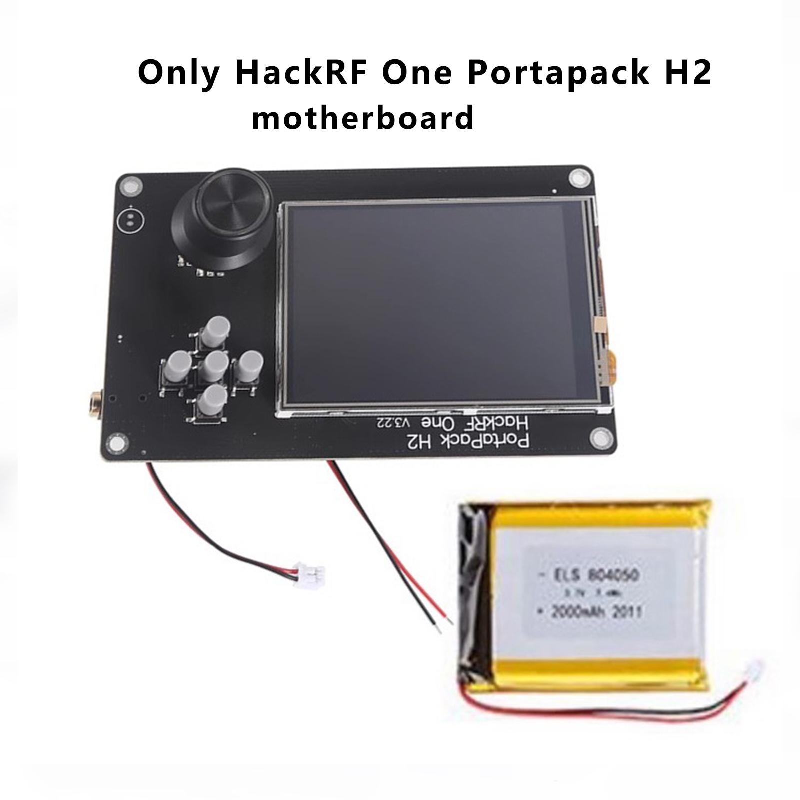 Обновленный PortaPack H2 3,2-дюймовый сенсорный экран Hackrf One SDR Радиоприемник Специальный ЖК-дисплей Аккумулятор 2000 мАч