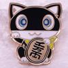 50M Ryo Beckoning Cat Brooch: Yiwen Anime Badge for Women