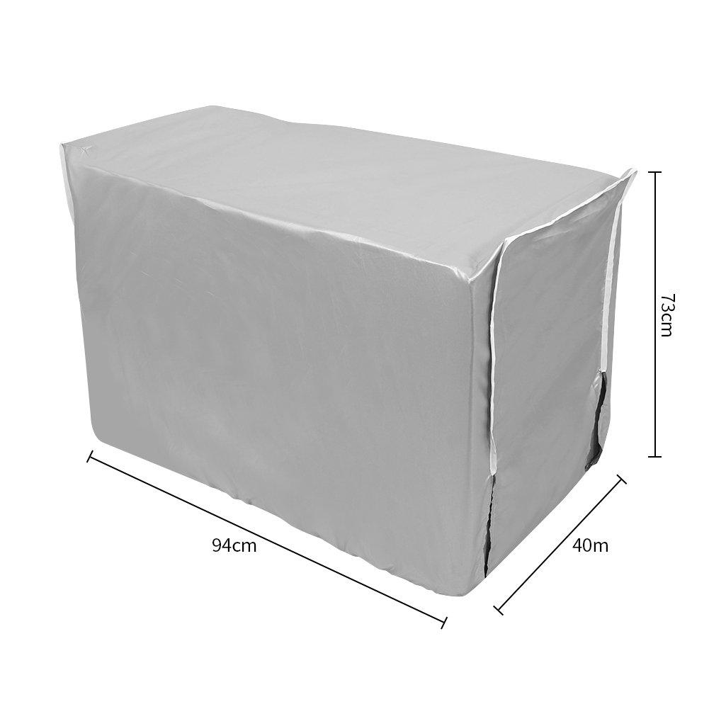 Air Conditioner Outdoor Unit Sun Protects Air Conditioner Outdoor Unit from and Dust and Dirt Cover, Protector, Polyester, Heat-Shielding, Protection,