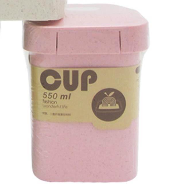 

Three-Layer Wheat Straw Fiber Bento Box with Cutlery, Customizable Logo.