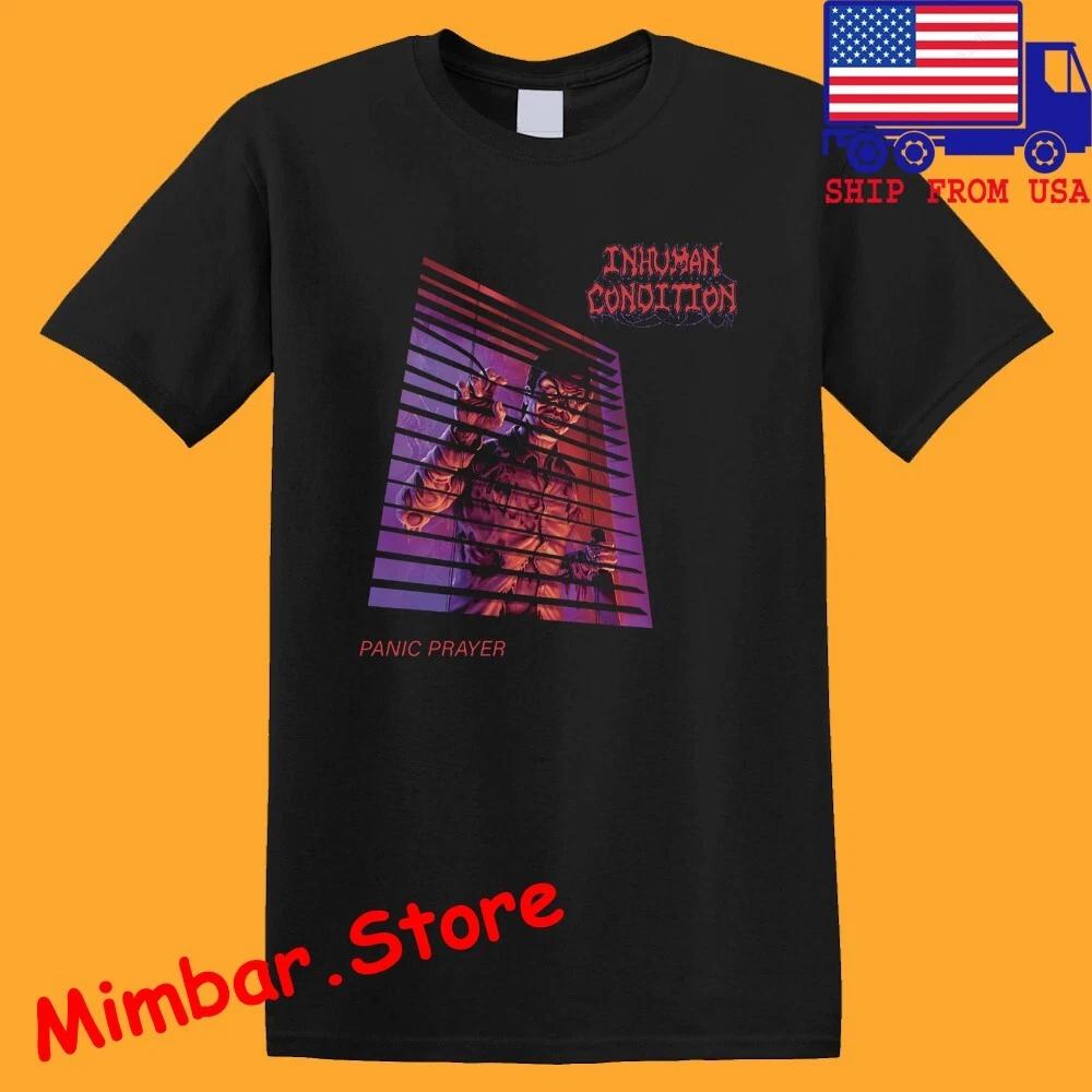 Inhuman Condition Panic Prayer Men s Black Size S-5XL L