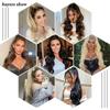 MISS WIG Synthetic Flexible Wrap Around Ponytail  Extensions Long Wavy Layered Fake Ponytail Hairpiece Wig For Women Daily Use