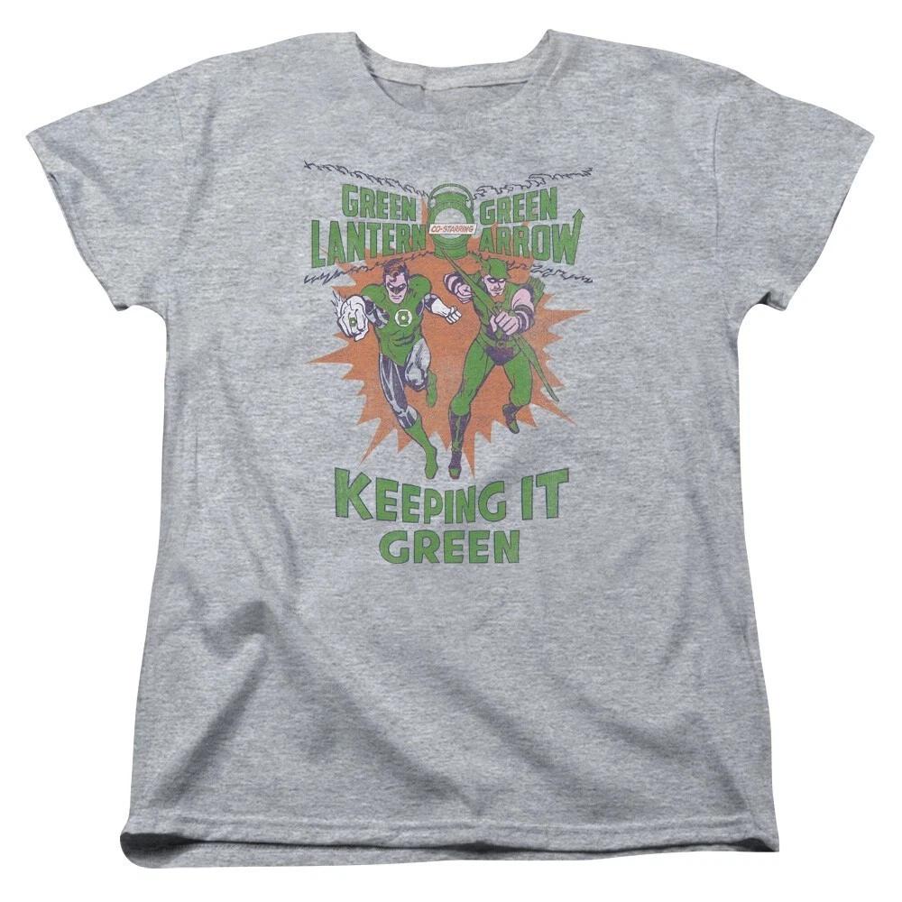 Green Lantern/Green Arrow  Keeping It Green  Women s T-Shirt 4XL