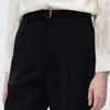LANGZI Fashion Flared Wool Blend Suit Pants