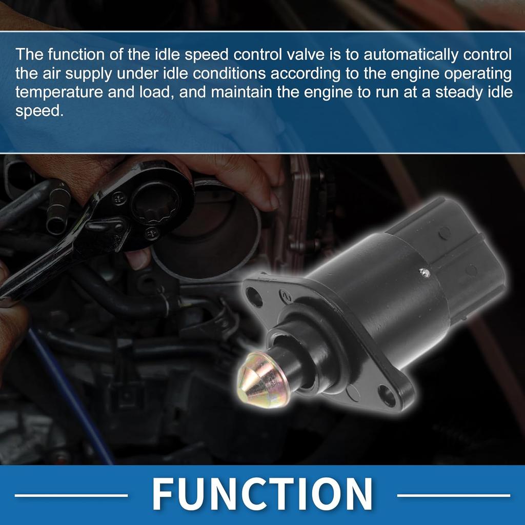Car Idle Air Control Valve for Jeep Liberty 2002-2003 Replace No.53030840AC IACV Idle Motor Idle Air Control Valve for Stable Engine Operation