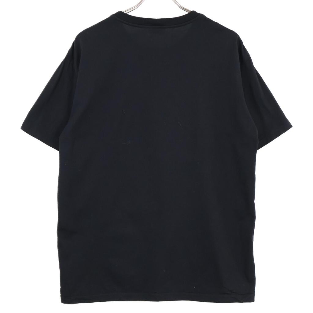 CELINE 2X15M671Q Black Crack Logo Stone Design T-Shirt tops S blackUsed