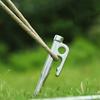 Outdoor Campings Stake Campings Anchors Peg Stainless Steels Tent Stake Replacement Yard Lawns Peg with Bag Enduring