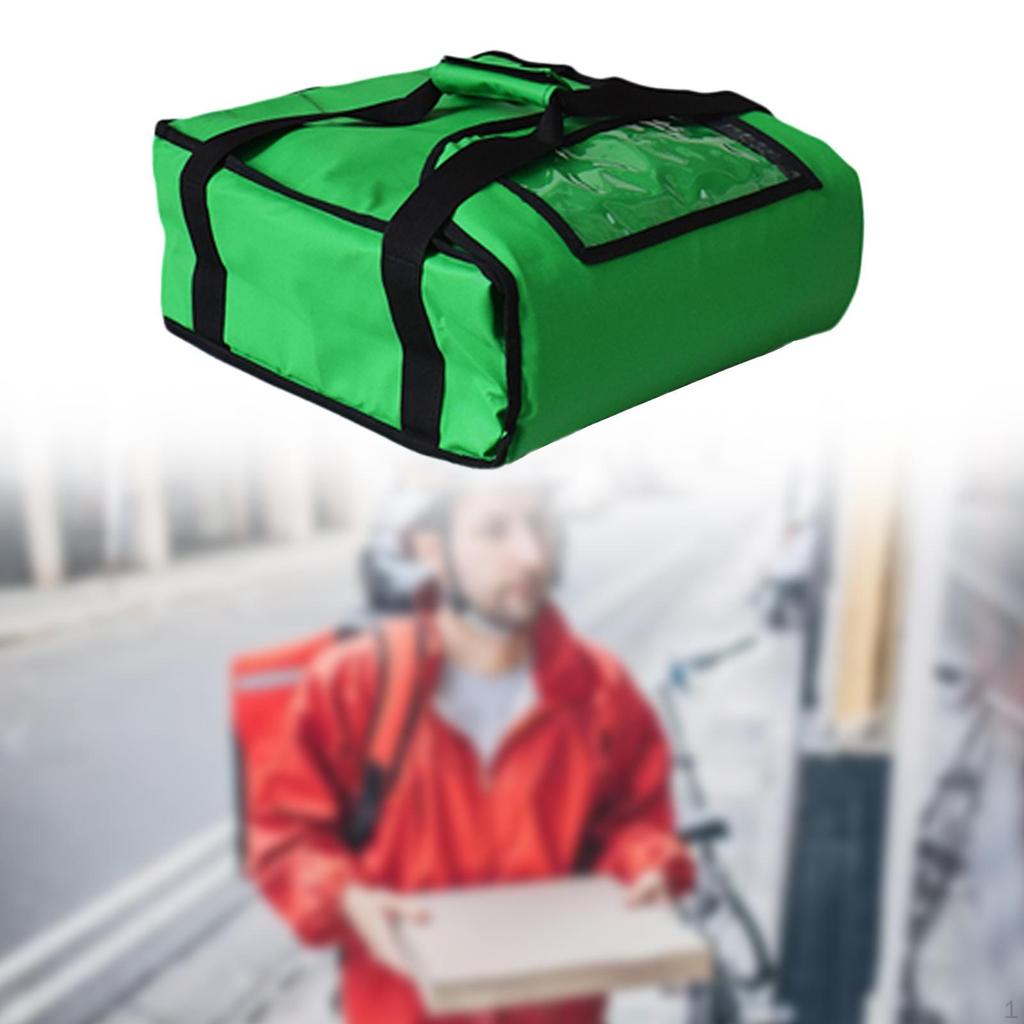 Foldable Insulated Bag for Pizza Transport and Food Service