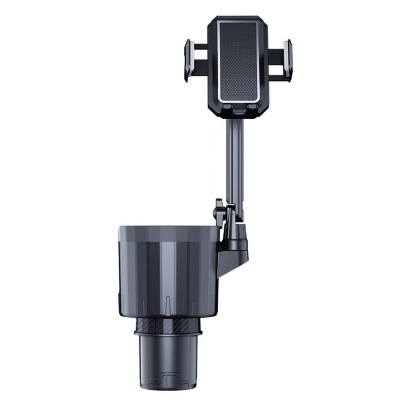 

2 in 1 for Car Truck Drinking Bottle Bracket Coffee Water Cup Holder Rack Container Phone OrganizersInterior Accessories темно-сірий колір