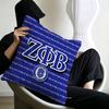 Zeta Phi Beta Print Personalized Pillow Cover Kids Bedroom Wild Party Decor Pillowcase kid Birthday shower Gift