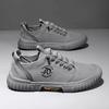 New Spring/Summer 2025 Men's Shoes Board Shoes Fish Silk Cloth  Board Anti slip Breathable Casual